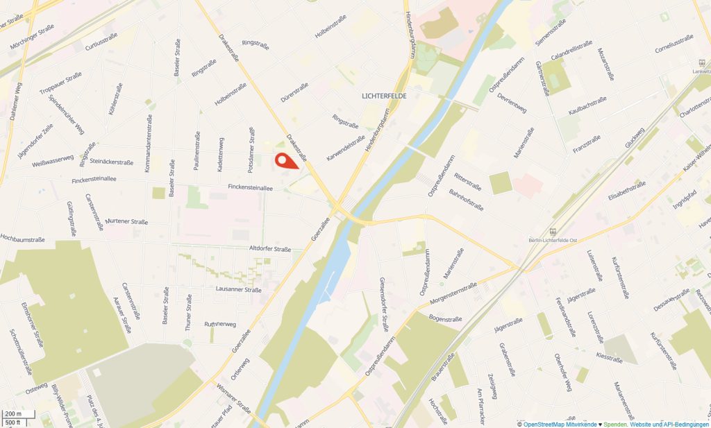 Wohnung - DRAKE WE 086, Drakestraße 77b, 12205 Berlin