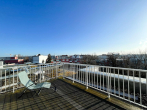 Dachterrasse Ansicht 2 - Penthouse mit Kamin, Dachterrasse & Aufzug bis in die Wohnung