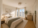 Schlafzimmer, KI-generiert - Zwischen Grunewald und Ku’damm: Penthouse mit perfekter Ausstattung
