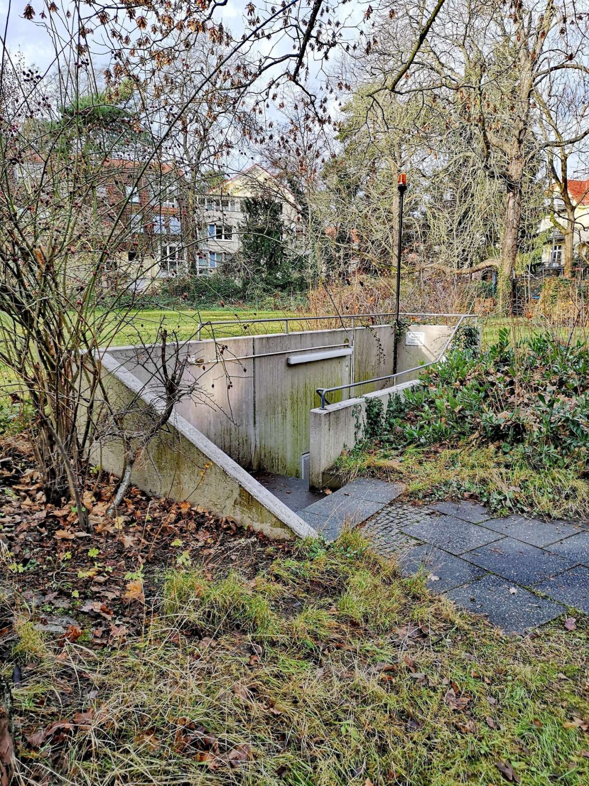 Tiefgarage- Ausgang
